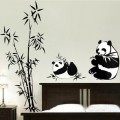 Chinese Panda And Bamboo Wall Sticker